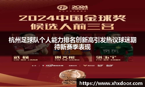 杭州足球队个人能力排名创新高引发热议球迷期待新赛季表现